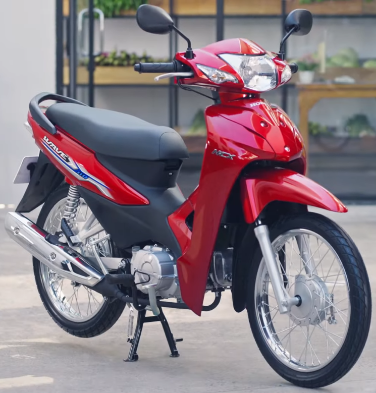 Thuê Honda Wave Alpha 2023 màu Đỏ tại Trung tâm Phú Thọ, Phú Thọ